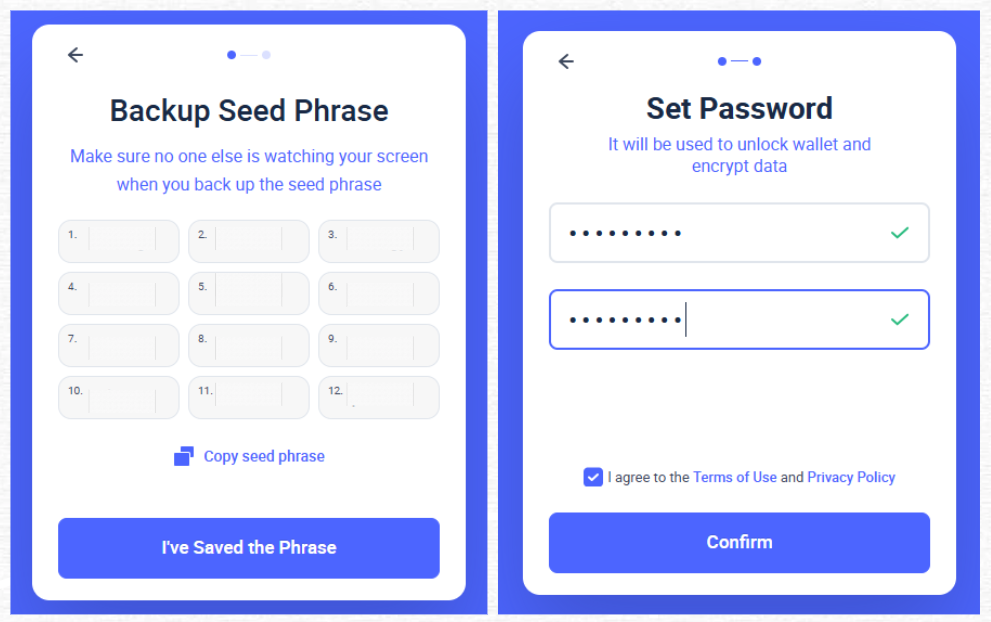 completed the rabby wallet registration