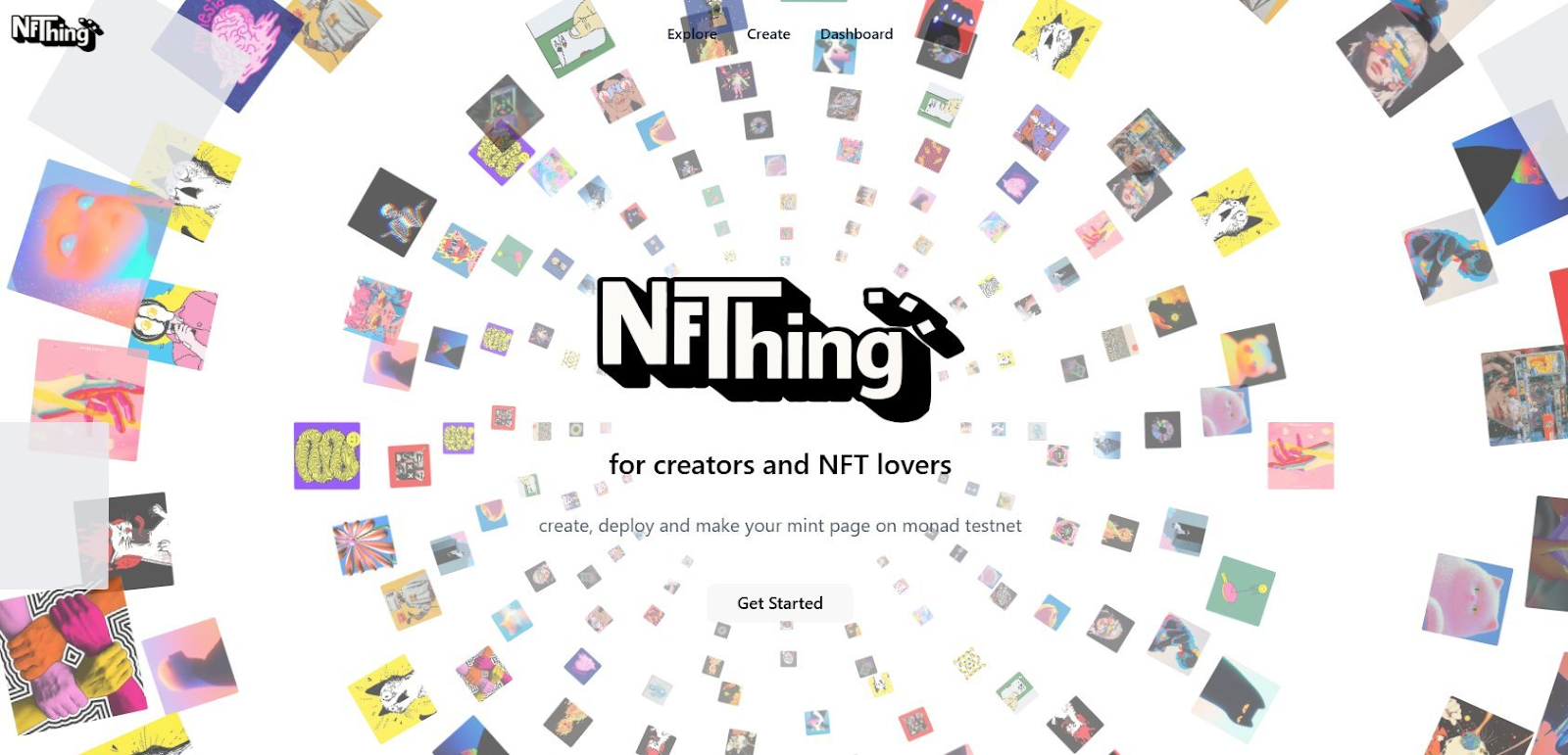 nfthing no code nft creation tool