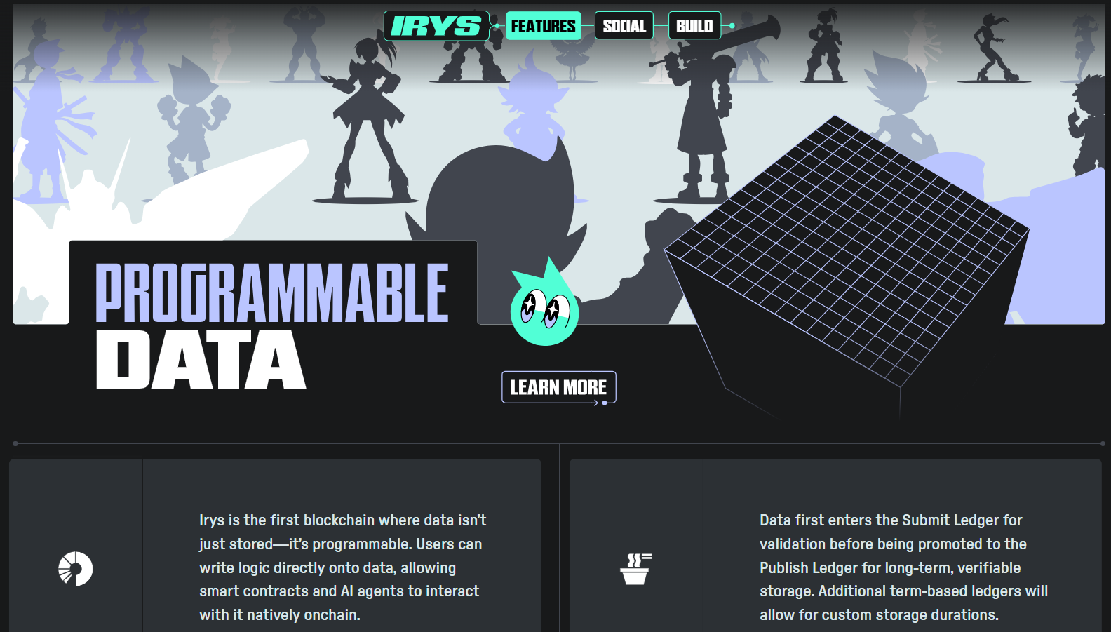 infrastructure of irys