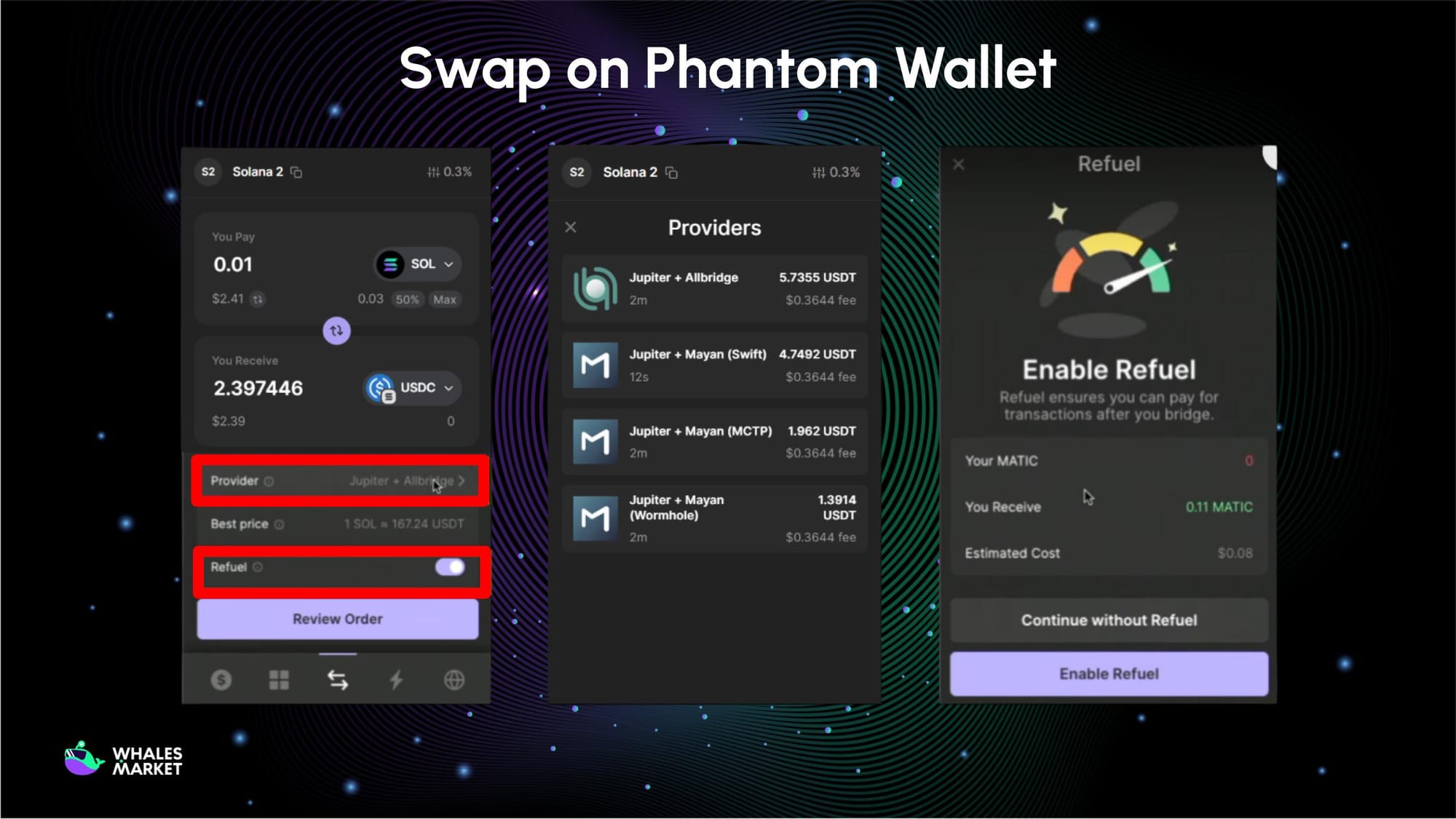 swap on phantom wallet