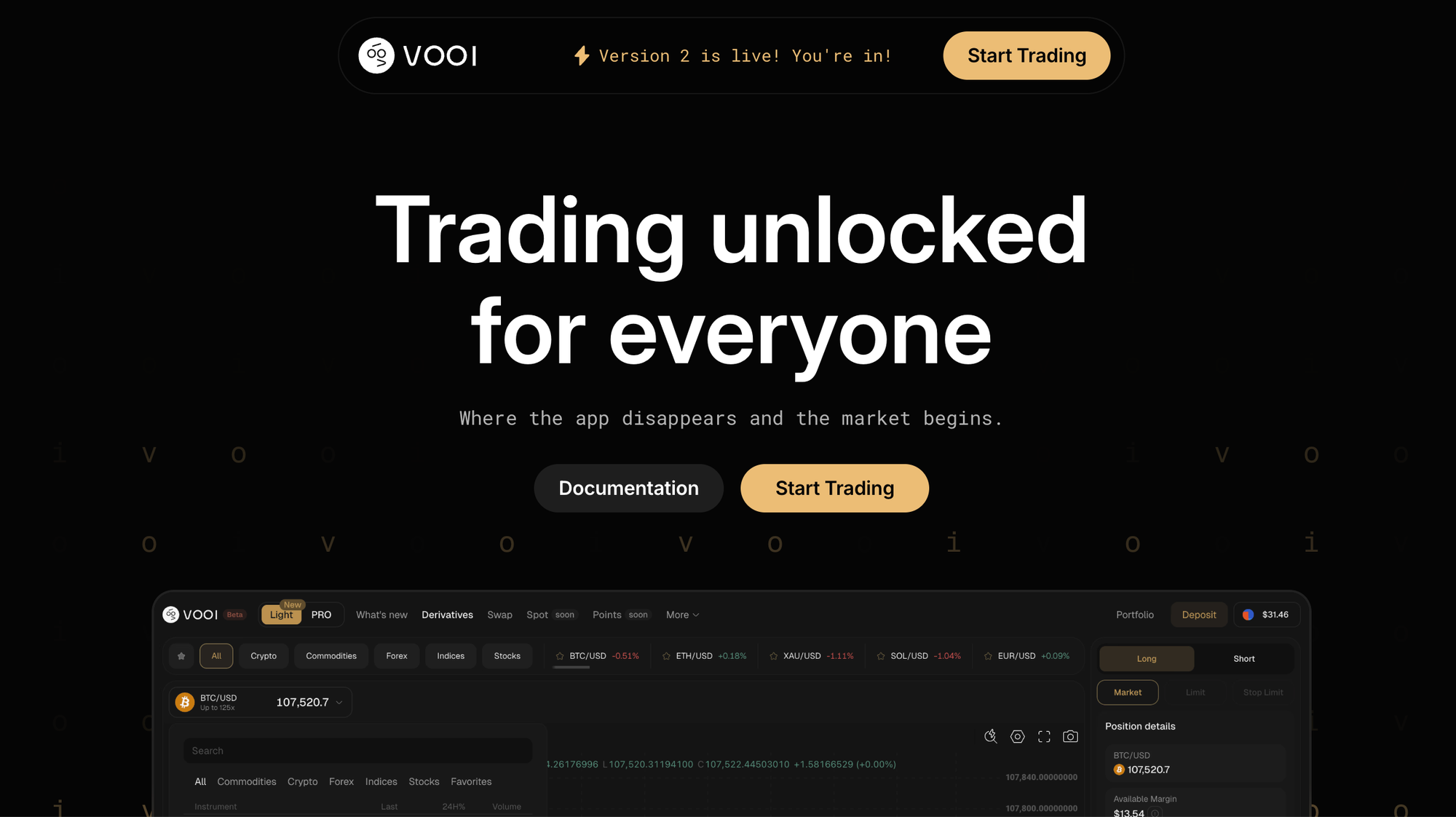 vooi website