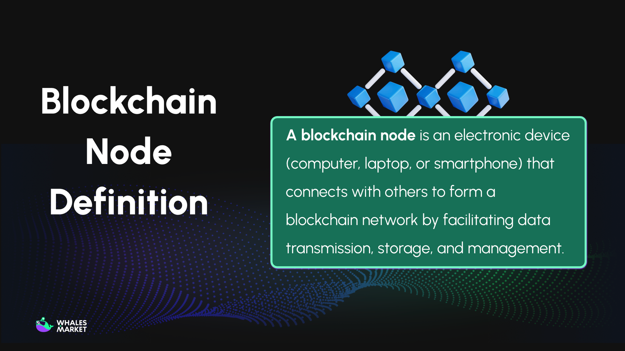 what is a node in blockchain