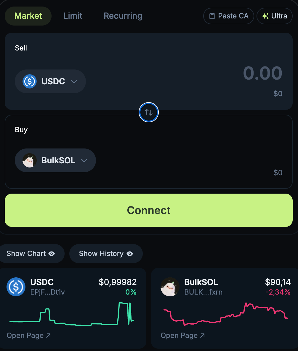 step 1 acquire and use bulksol bulk airdrop