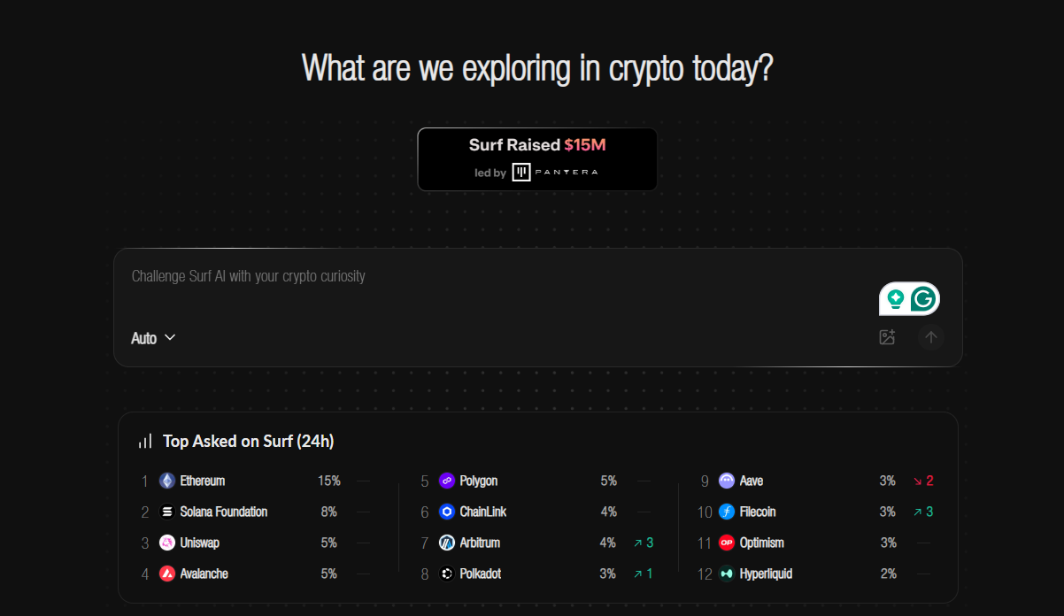 step 3 further interaction with the surf platform to get surf airdrop