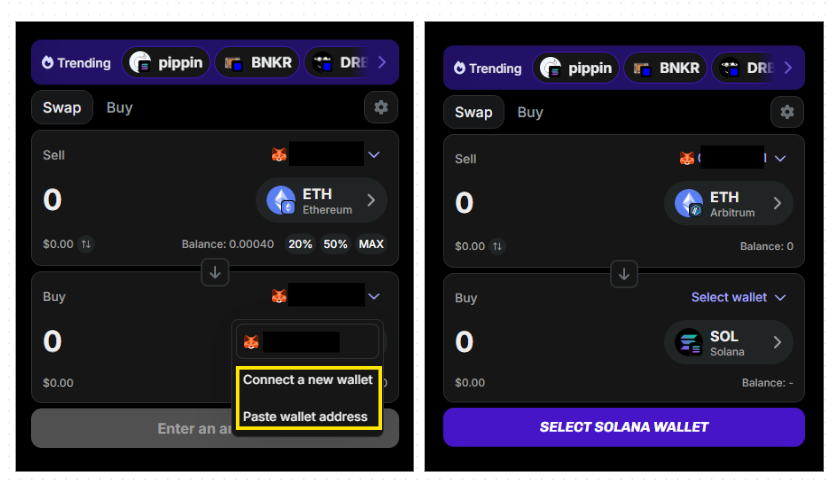 step 2 swap on relay