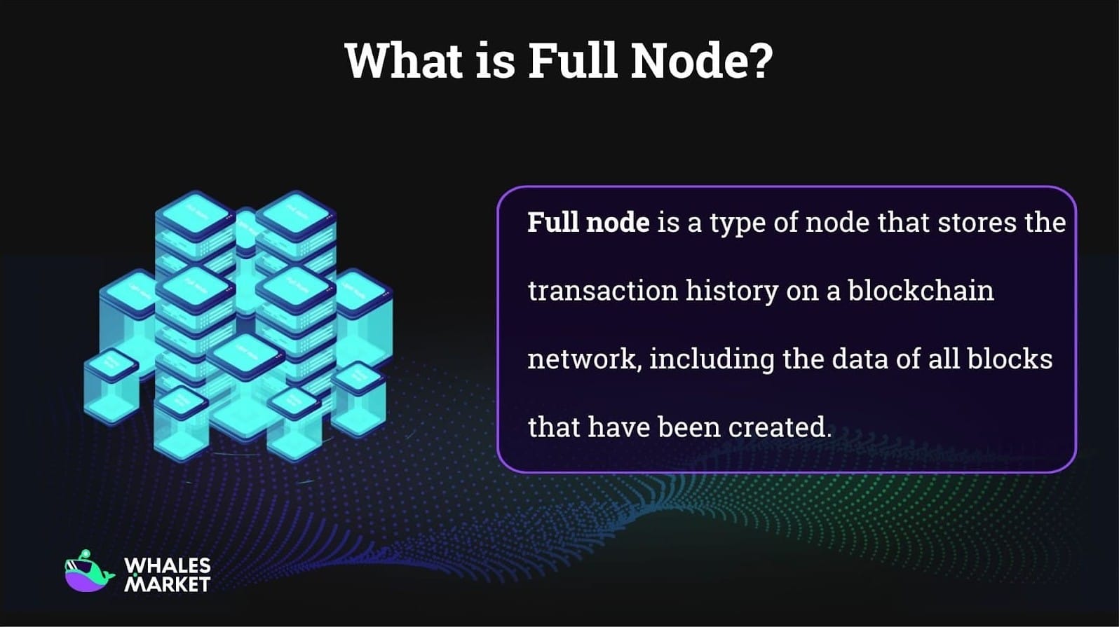 what is a full node in a blockchain network