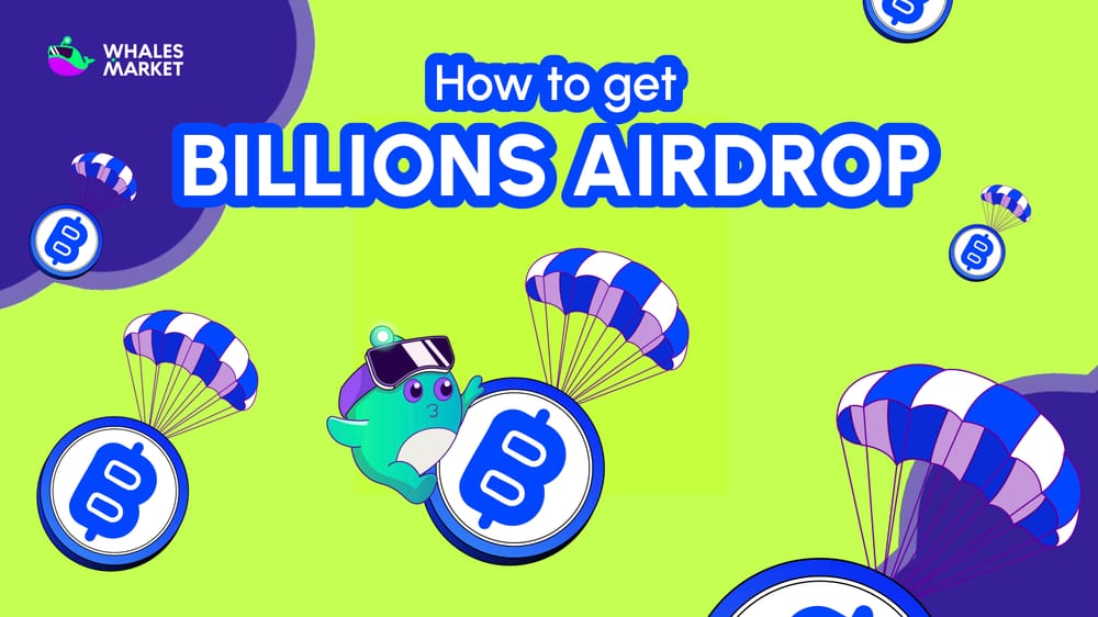 how to get billion network airdrop