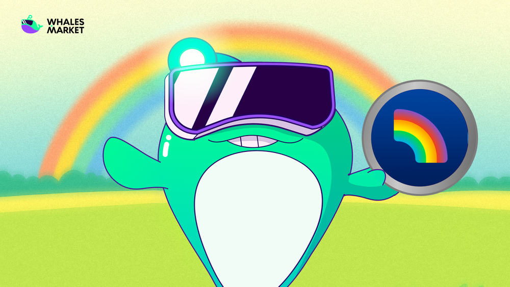 how to trade rainbow ($rnbw) on whales market