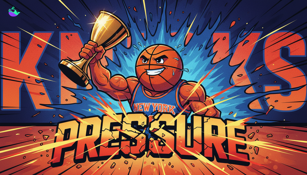 knicks conquer cup laud poise under pressure