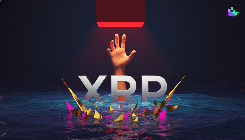 xrp stuck below 2 as bearish pressure rises and retail buying weakens