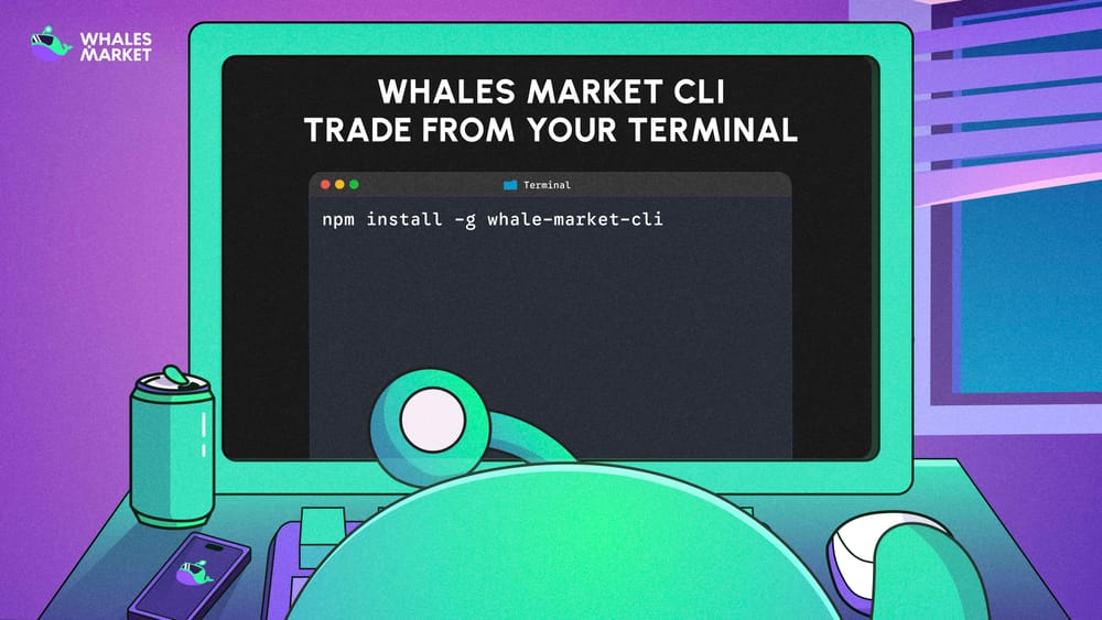 introducing whales market cli