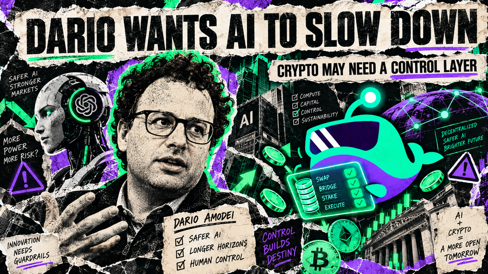 Dario Amodei on AI: What His Warning Means for Crypto Agents