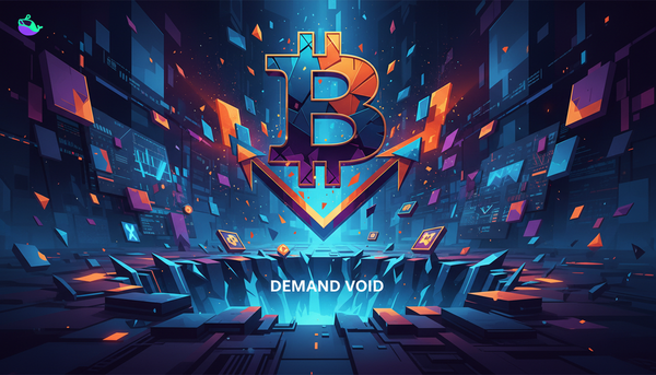 bitcoin on chain data warns of demand void pushing price to lows