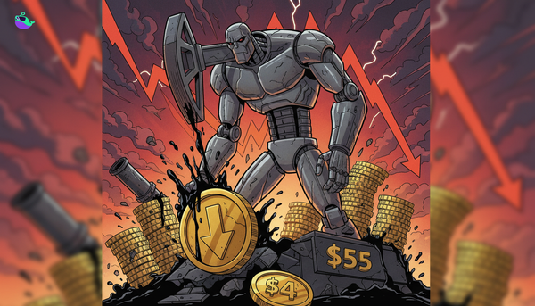 oil prices fall to 4 year low below 55 dollars as supply glut shows up