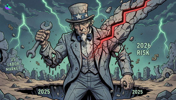 the us labor market ground to a halt in 2025 the risk in 2026 is that it cracks